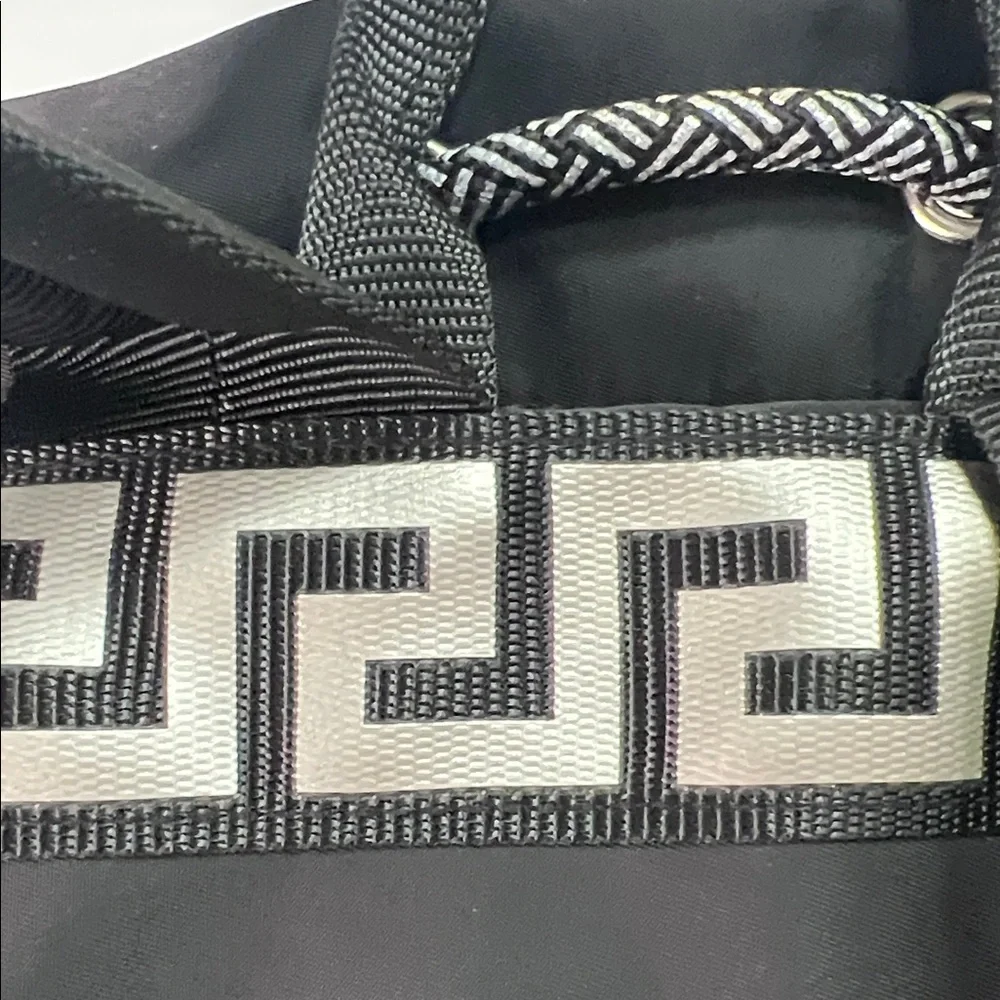 Versace Black Drawstring Backpack - Picture 4 of 16